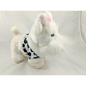 Bella Beau White Dog Plush Puppy 7 Inch Hauck Toys Stuffed Animal toy